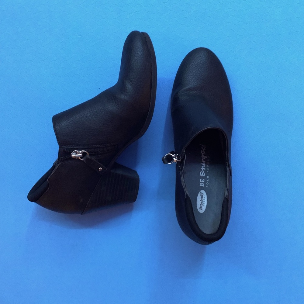Dr. Scholls black booties